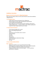 Mactrac- Ceiling Fixed Bracket (CFB) Installation Instructions .pdf