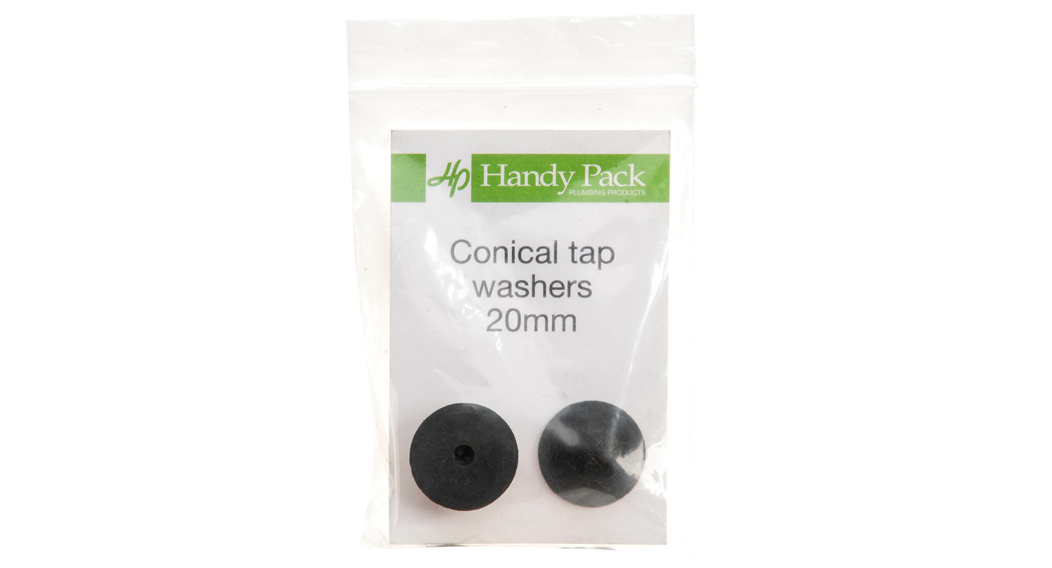 Conical Tap Washers in packaging