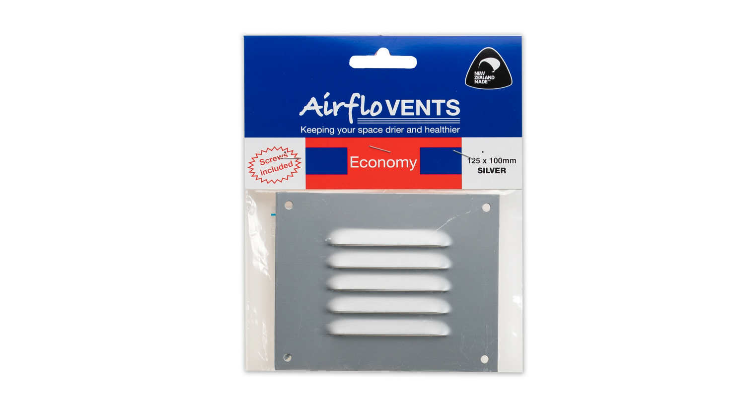 Airflo Vent 125mm x 100mm Silver A46AEVS1210