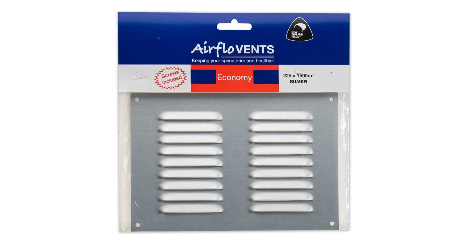 Airflo Vent 225mm x 150mm Silver A46AEVS2215