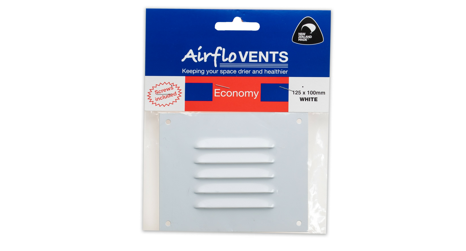 Airflo Vent 125mm x 100mm White A46AEVW1210