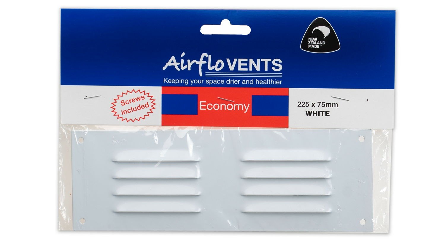 Airflo Vent 225mm x 75mm White A46AEVW2207