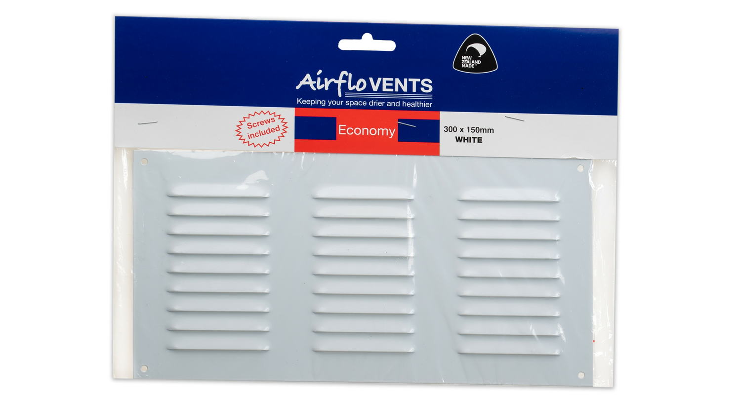 Airflo Vent 300mm x 150mm White A46AEVS3015