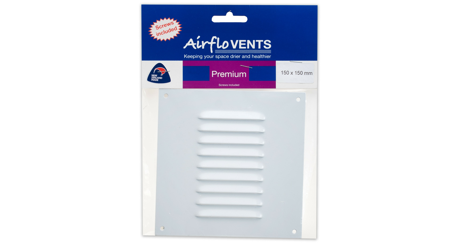 Airflo Vent 125mm x 100mm White A48AEVS1515