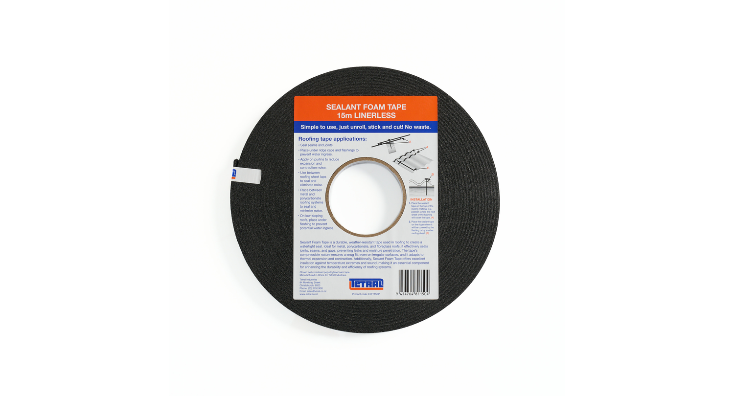 Linerless sealant tape